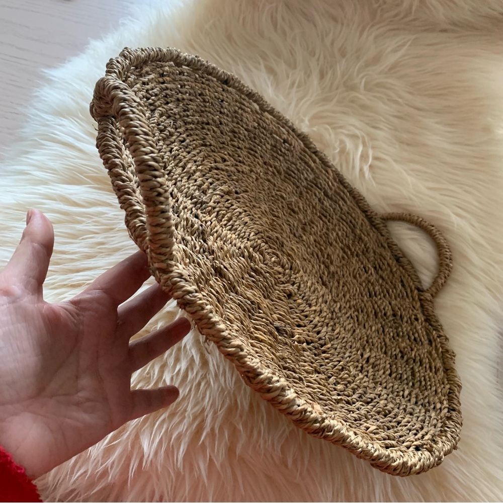 SALE!! Cat bed Shallow rattan for cats or small dog. 4